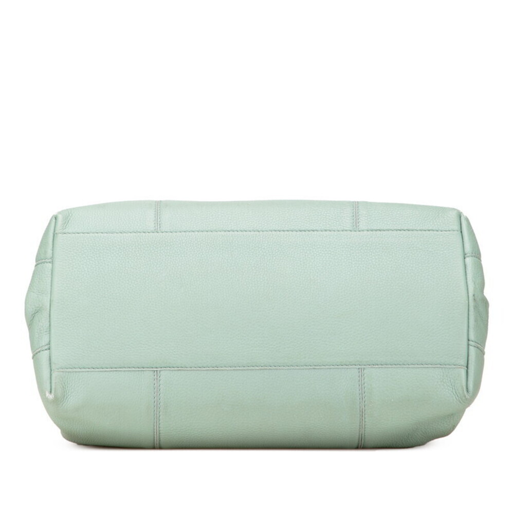 Bottega Veneta Intrecciato Roma handbag green leather - Picture 3 of 8